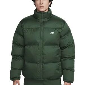 Nike Green Puffer Jacket